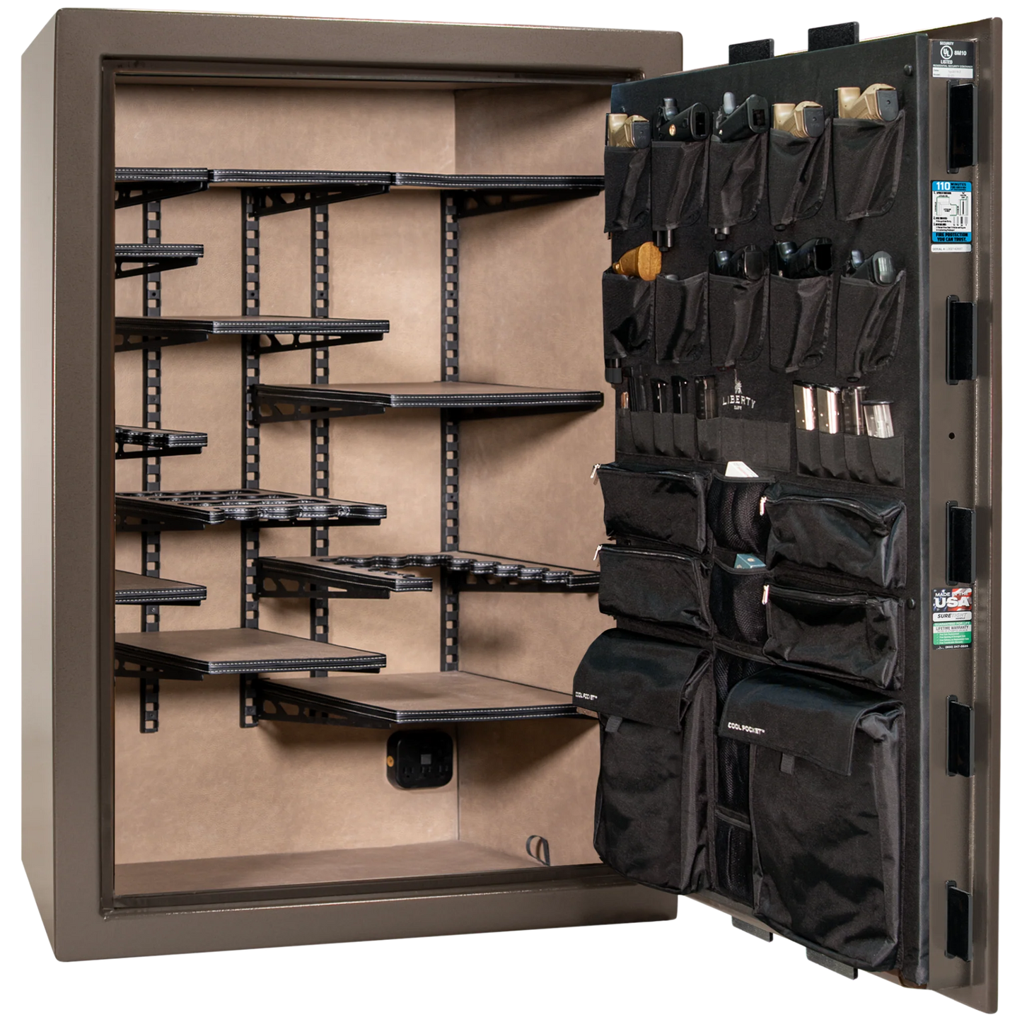 Franklin 45 Textured Bronze